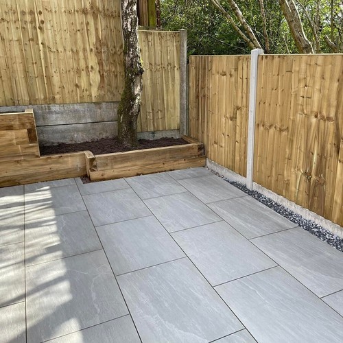 Kandla grey porcelain paving - kandla,