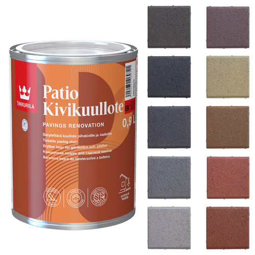 Tikkurila patio paving stain - stain,